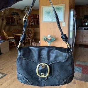 Coach baguette handbag